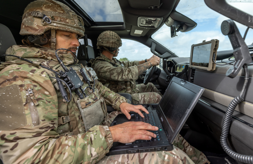 Team LionStrike Chevrolet Silverado for British Army LMV bid