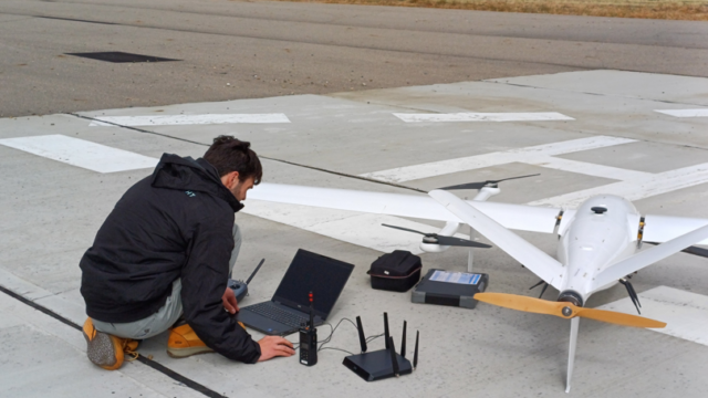 Flarebright GPS free drone navigation