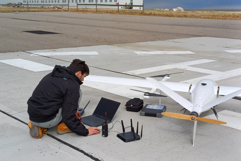 Flarebright GPS free drone navigation