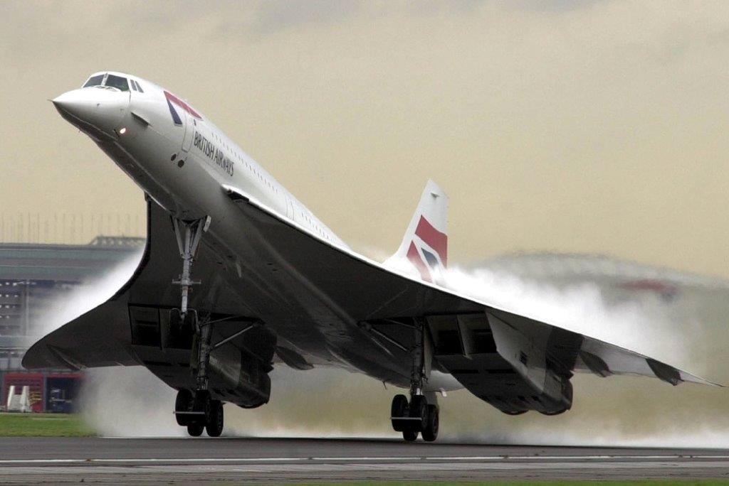 Concorde landing at Filton