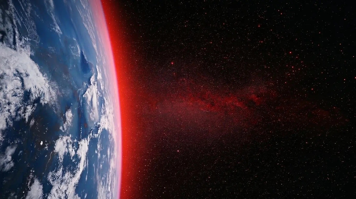 Earth from space.