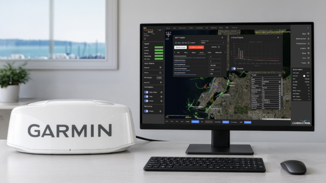 Cambridge Pixel radar tracker for Garmin radars