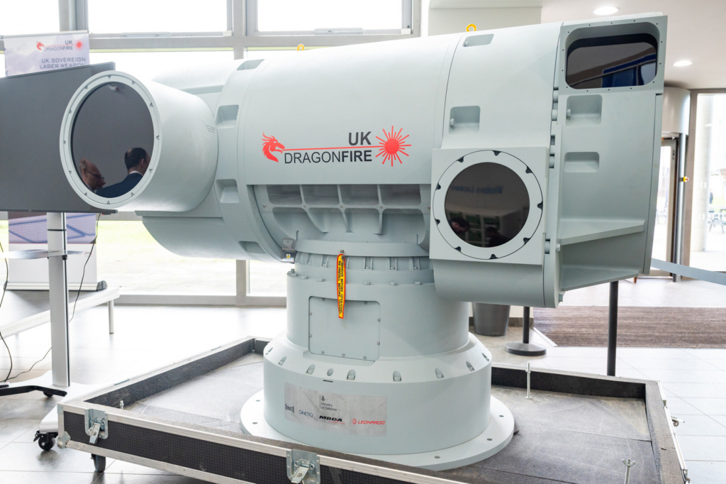 The Royal Navy seeks to field its first two DragonFire-equipped Type 45 destroyers before the end of 2027. Image: MOD Crown Copyright/Jon Fletcher