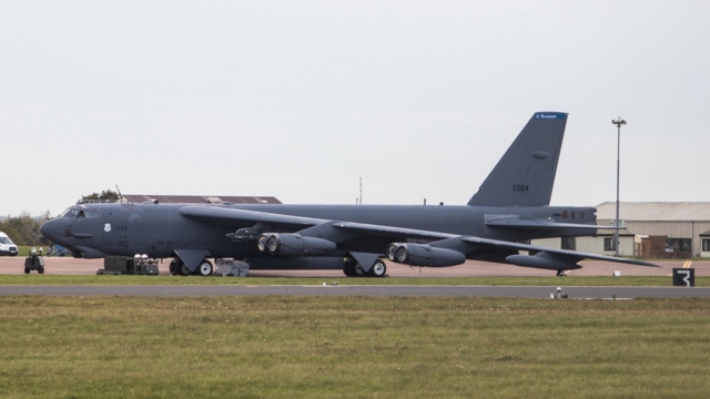 Boeing B-52H Stratofortress USAF at RAF Fairford