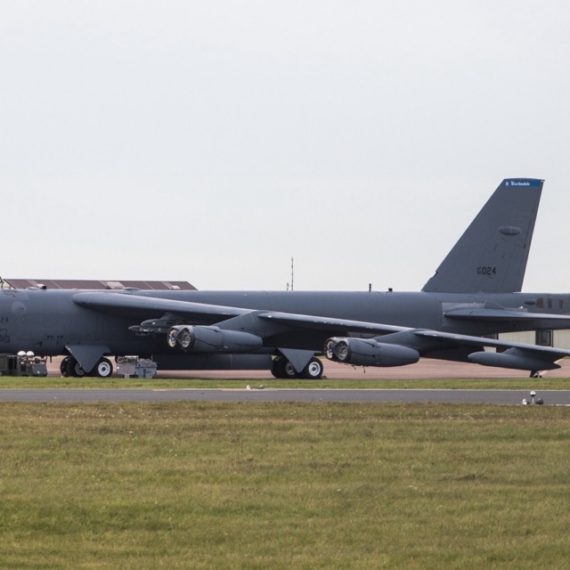 Boeing B-52H Stratofortress USAF at RAF Fairford