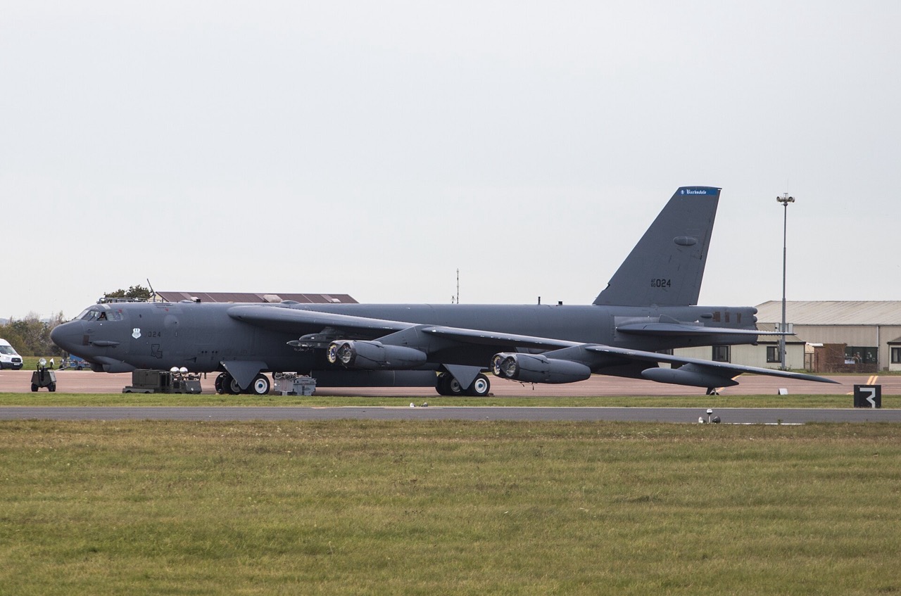 Boeing B-52H Stratofortress USAF at RAF Fairford