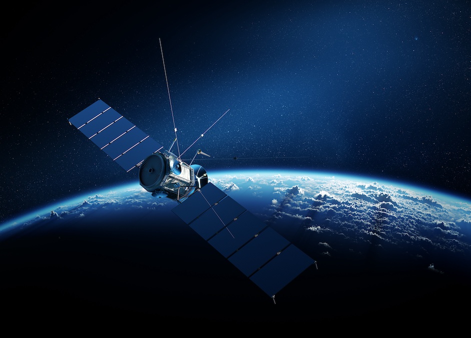 Satellite in Earth orbit
