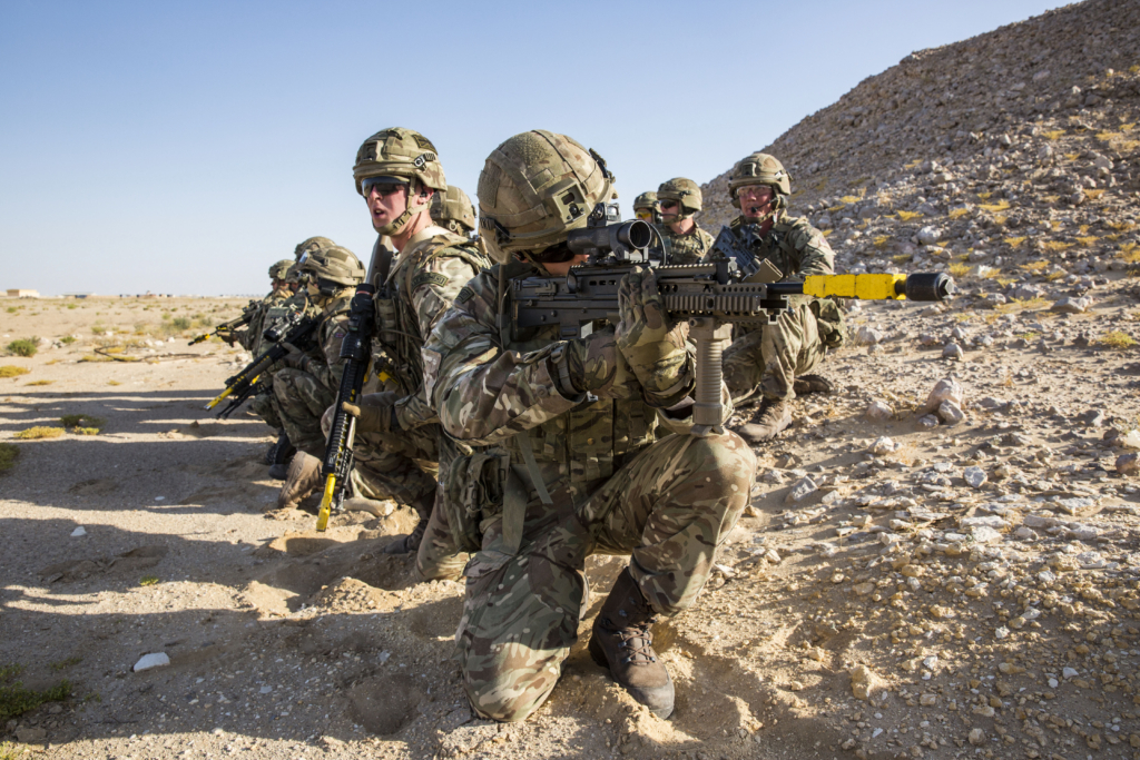 Force protection was another key theme of MES 26. Image: MOD Crown Copyright/Cpl Rob Bourne