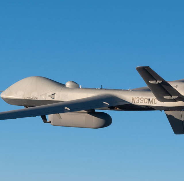 An MQ-9B