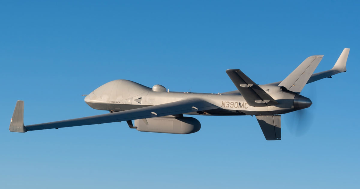 An MQ-9B