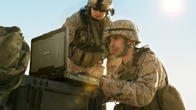 Getac B360X Pro for military use.