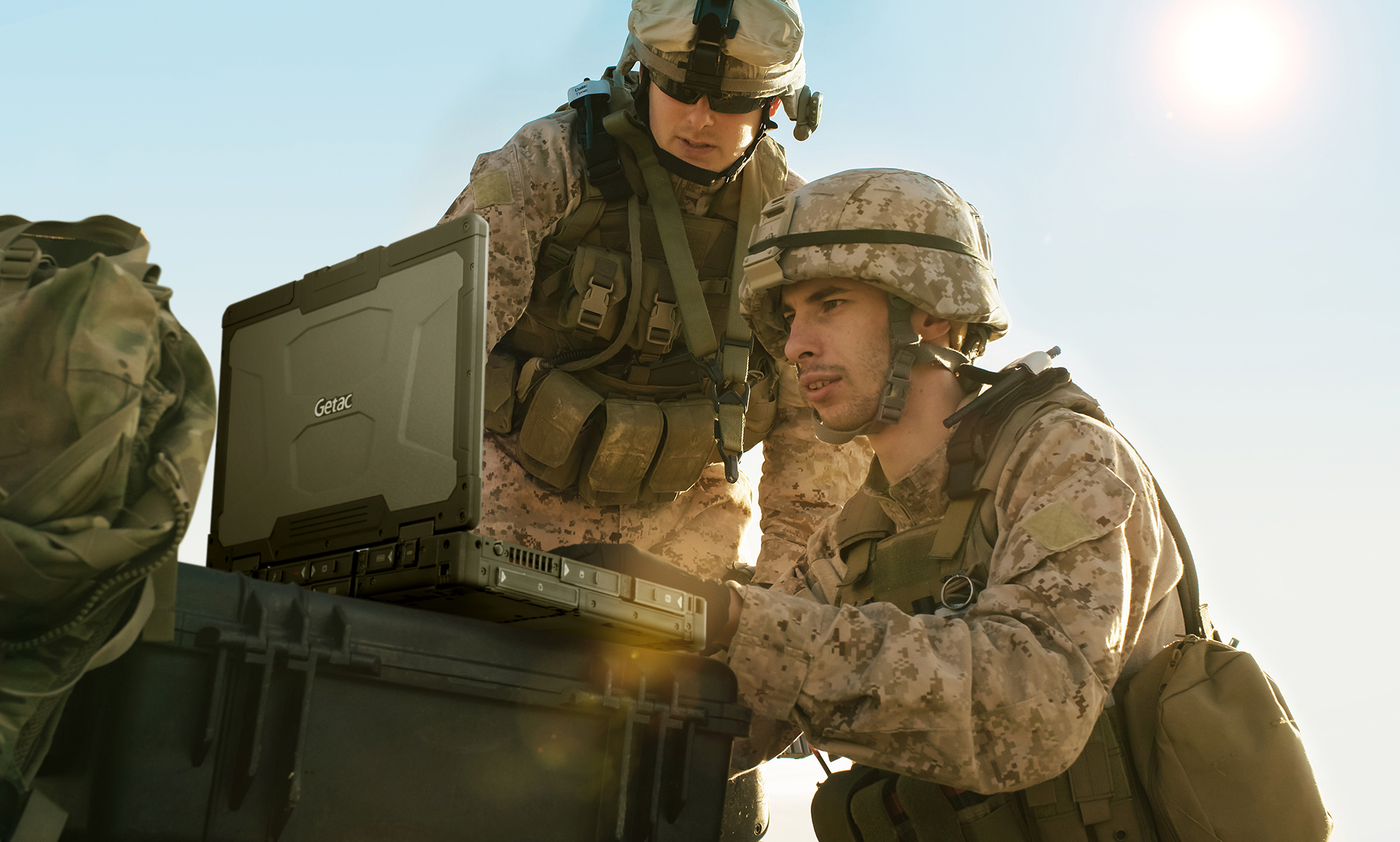 Getac B360X Pro for military use.