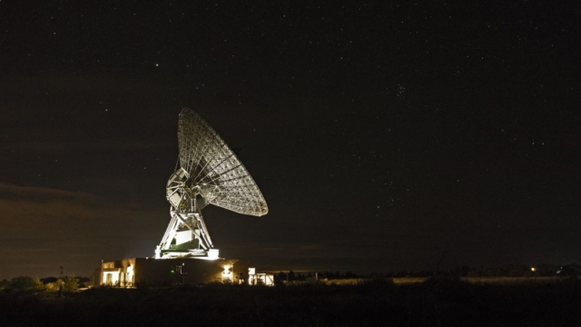 Goonhilly satellite near Cornwall Space Cluster