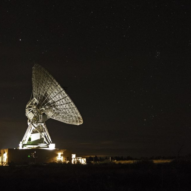 Goonhilly satellite near Cornwall Space Cluster