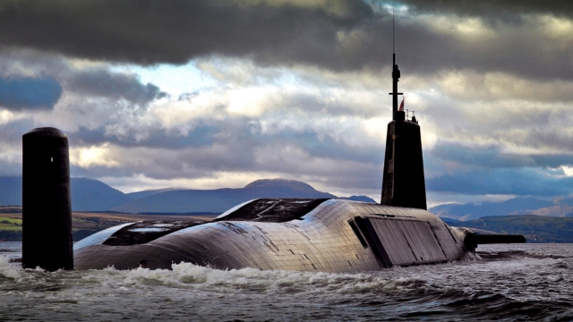 HMS Vengeance returns to HMNB Clyde after completing Operational Sea Training (OST) on 9 July 2007. Image: MOD Crown Copyright/POA(Phot) Tam McDonald