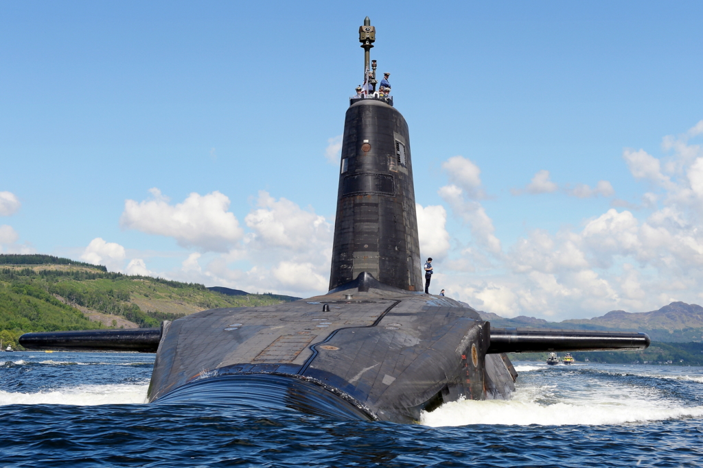 HMS Victorious departs HMNB Clyde on 5 June 2013. Image: MOD Crown Copyright/LA(Phot) Will Haigh