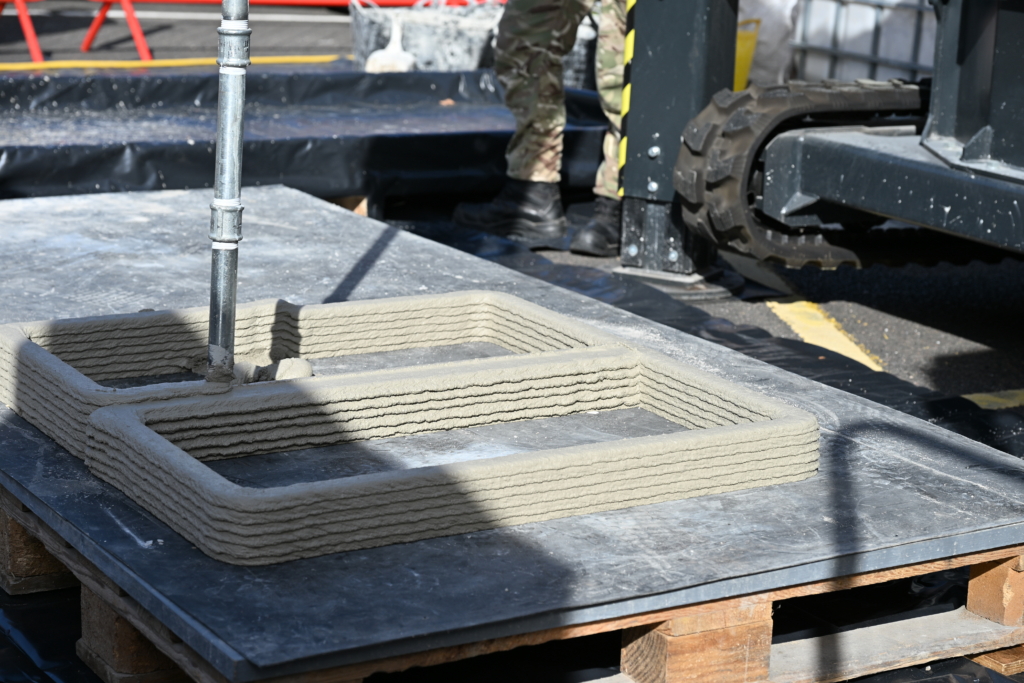 3D Concrete Printing for Rapid Construction