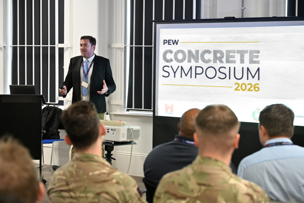 Annual Concrete Symposium held at the Royal Engineers Museum in Gillingham, Kent
