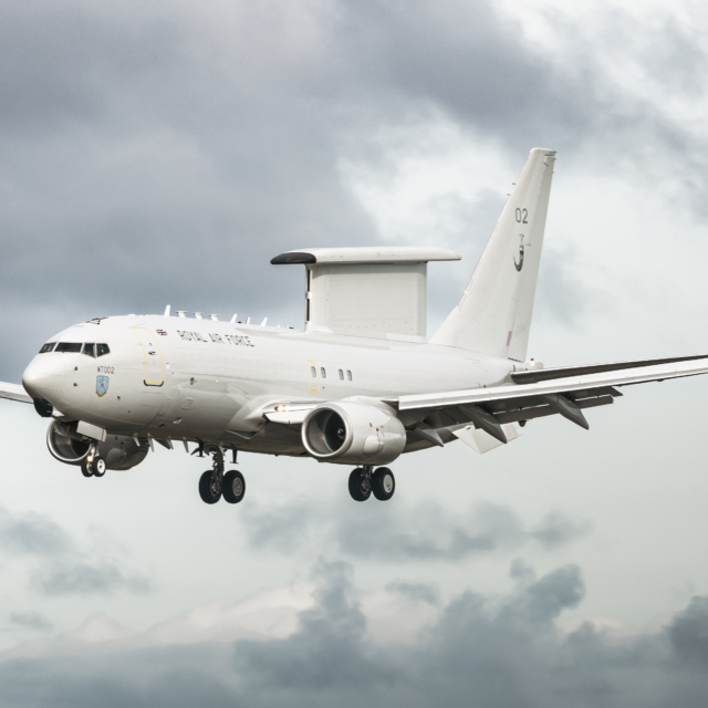 RAF Wedgetail test flying continues at Lossiemouth