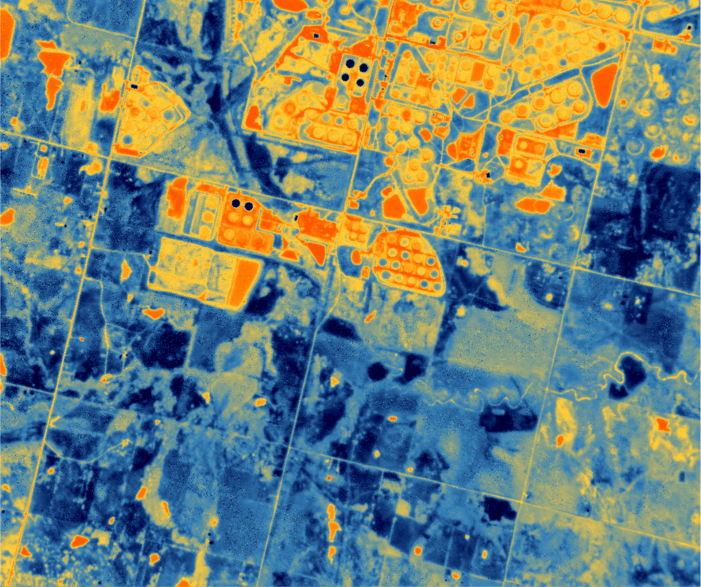 SAtVu thermal observations of earth from space