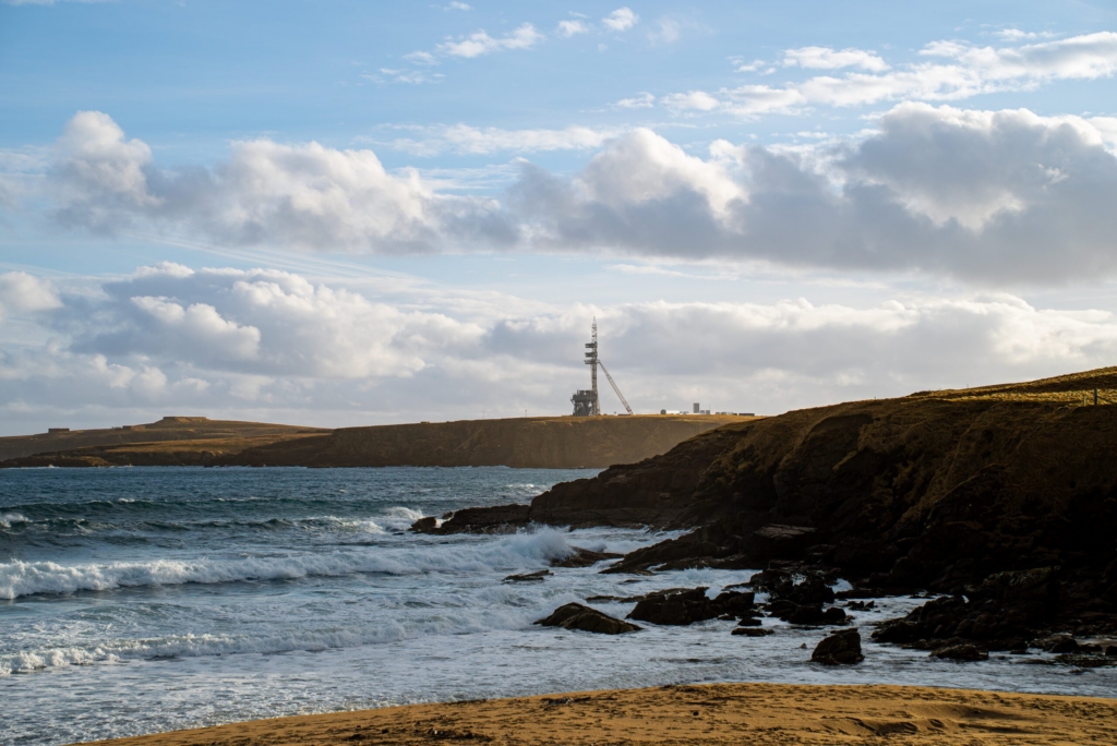 SaxaVord Spaceport Unst, Shetland.