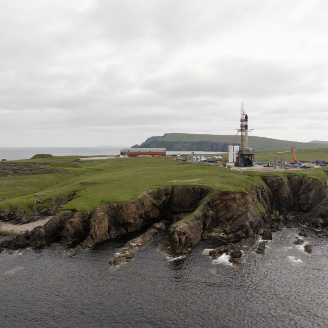 SaxaVord Spaceport Unst, Shetland.