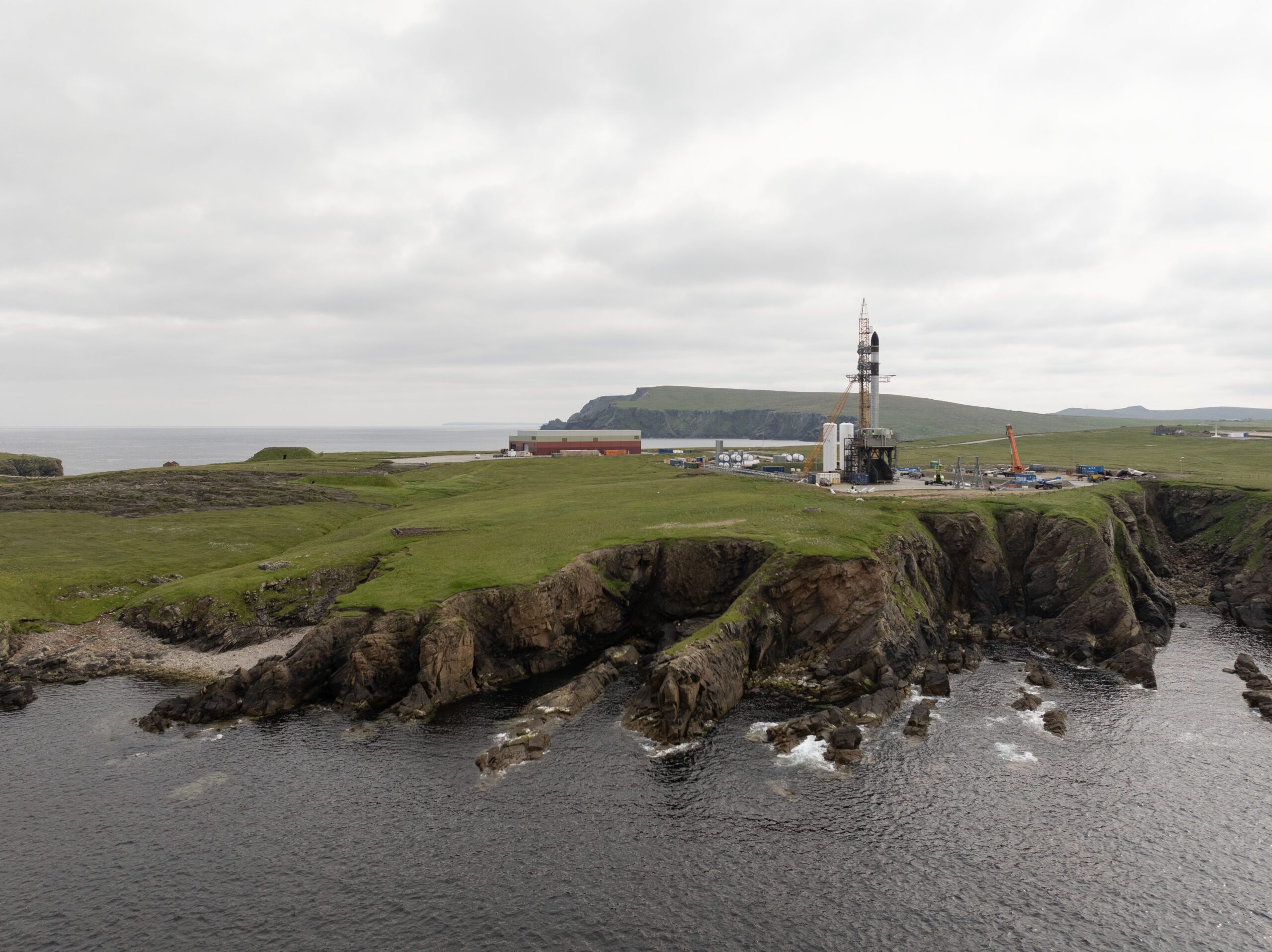 SaxaVord Spaceport Unst, Shetland.