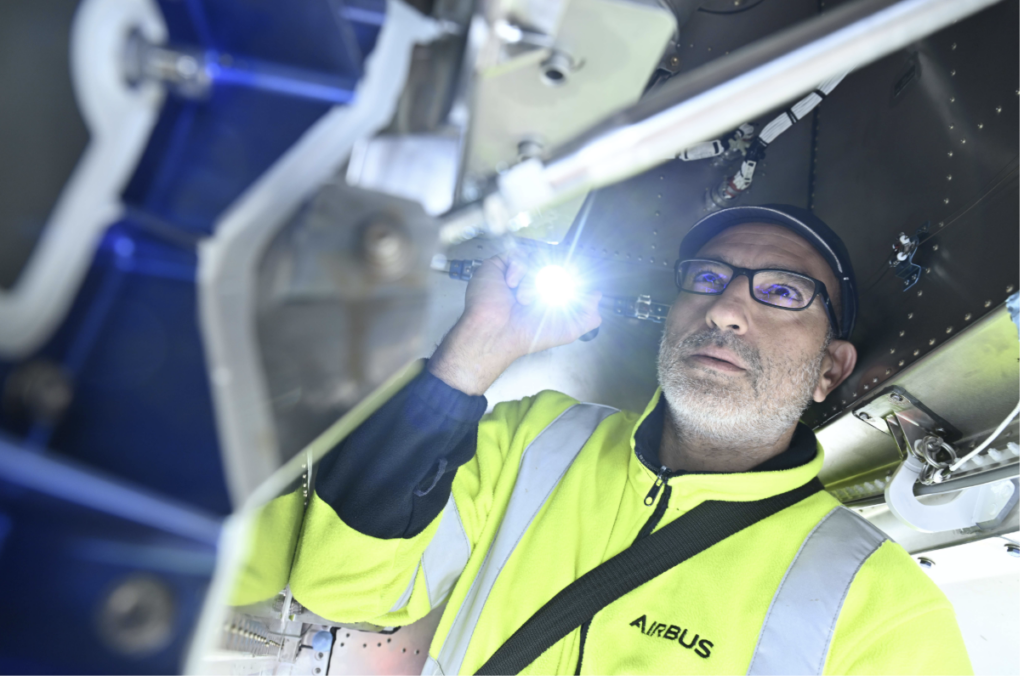 Airbus worker