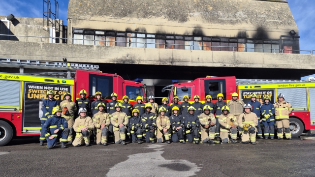 Capita Fire Service College, Moreton-in-Marsh, firefighting weekend.