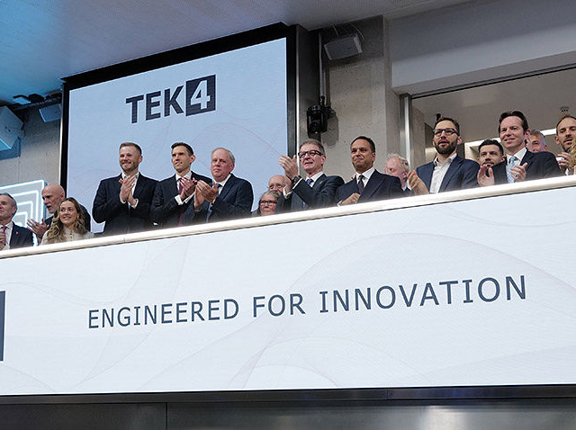 TEK4 lists on AIM LSEG
