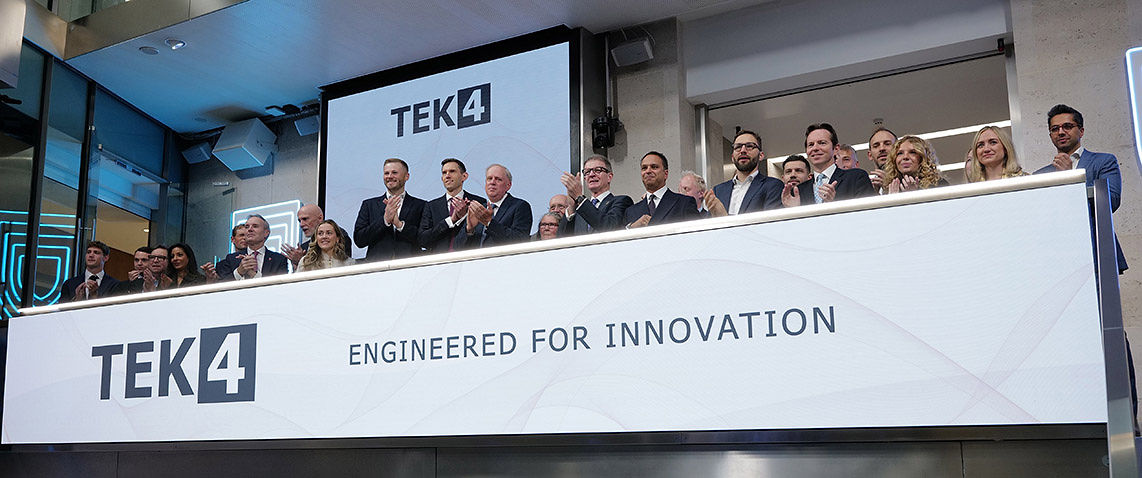 TEK4 lists on AIM LSEG