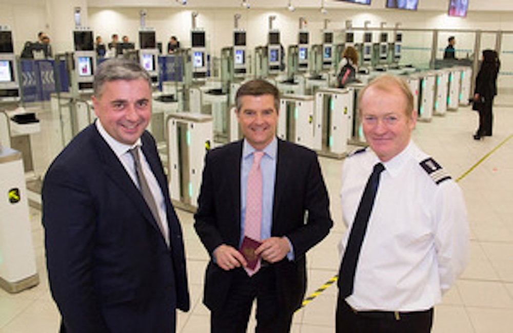 ePassport gates at Gatwick Airport