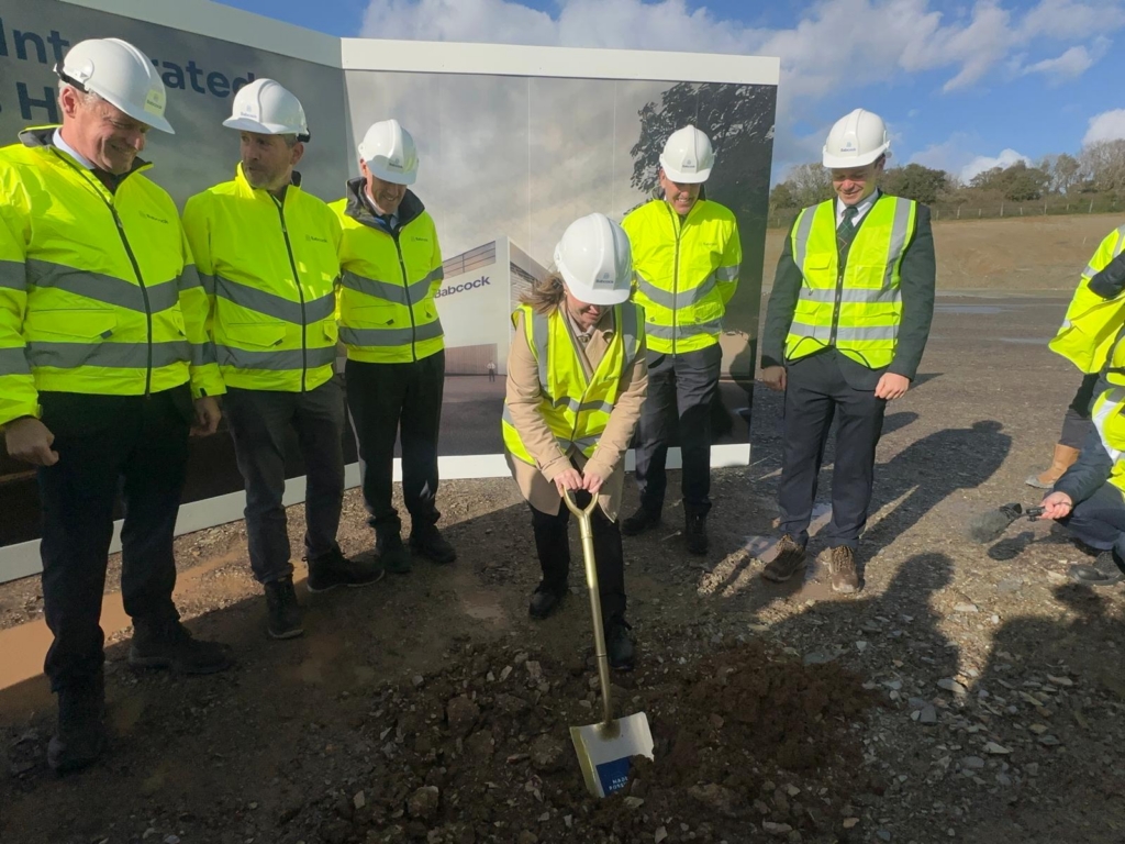 Babcock breaks ground on integrated logistics hub